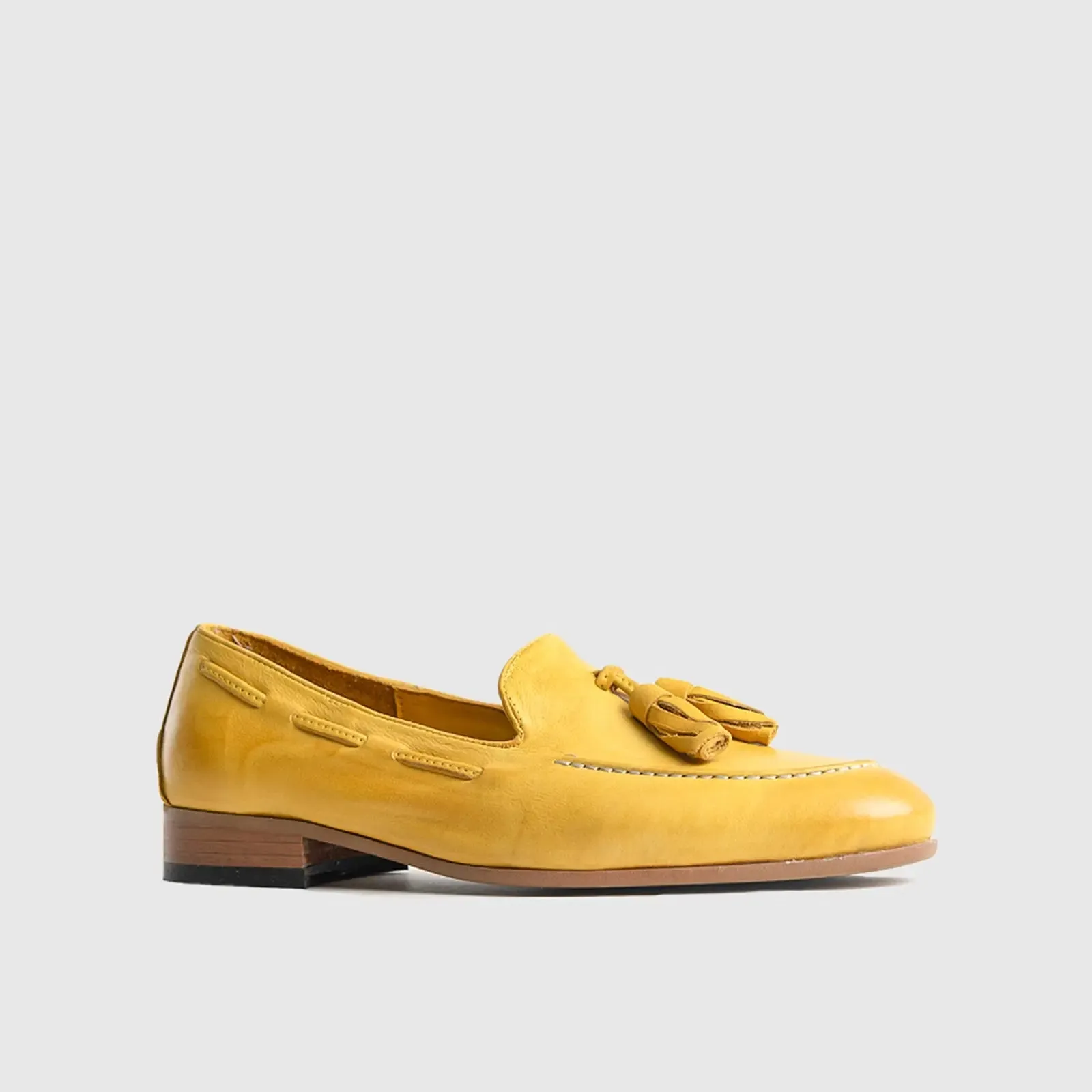 Bulletti Casual Slip On Loafers - 002 Yellow